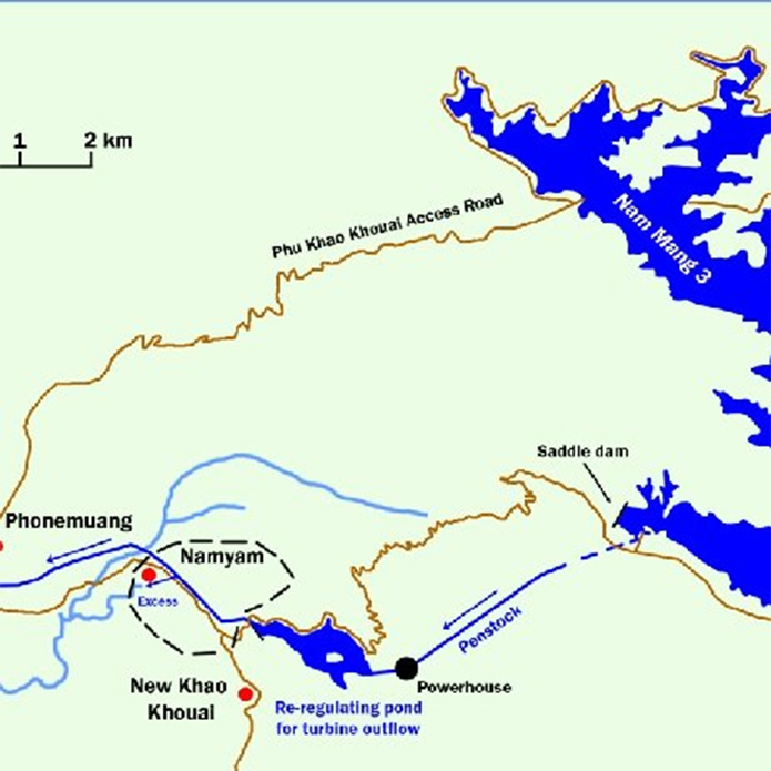 Nam Mang 3 Dam Hydropower Info